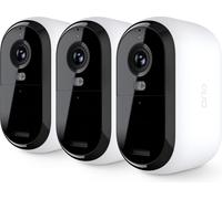 Arlo Essential Caméra de sécurité 3 2K, pack de 3