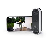 Arlo – Sonnette vidéo sans fil Essential 1 HD – Autonomie 6 mois, capteur de mouvement – Blanc