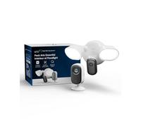 Arlo Floodlight 2 2K et Essential 3 Indoor FHD, Caméra de Surveillance WiFi Extérieur, Puissant projecteur de 2000 lumens , Détection par IA, Compatible avec Alexa, Essai Secure Inclus, 2 Caméra