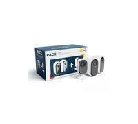 ARLO Modèle du produit : Pack Sécurité Essential : 2 Caméras Extérieures 2K + 1 Caméra Intérieure 2K