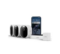 Arlo Pro 6, Caméra de Surveillance WiFi, Vidéo 2K HDR, 3 Caméras + Chargeur