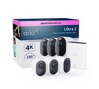 Arlo Ultra 2 Caméra de Surveillance extérieure, pack de 3 blanc