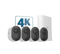 Arlo Ultra 2 Caméra de Surveillance extérieure, pack de 4 blanc