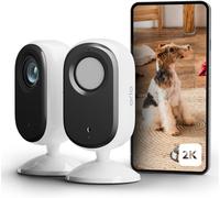 Arlo Caméra de sécurité intérieure Essential 2K – Pack de 2