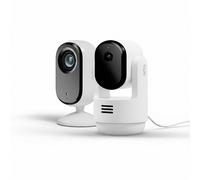 Arlo Caméra de sécurité intérieure Essential 3 2K PTZ – Pack de 2