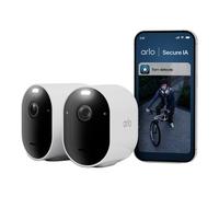 Arlo Caméra de surveillance Pro6 2K+ extérieur – Pack 2 caméras