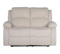 Best mobilier Canapé 2 places Armand – relax électrique en velours côtelé Beige