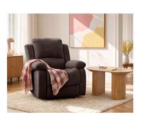 Bestmobilier Fauteuil de relaxation Armand - Marron
