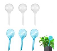 Armastuse 6 Pièce Globes d'arrosage, Petits Automatique Boule d'irrigation en Plastique Bulbes Goute à Goute Arrosage Plante Vacances pour Arrosage Plante Interieur Fleurs Jardin en Pot
