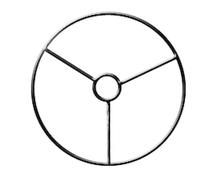 Armature Abat-Jour Cercle Avec Bague Ø 35 Cm