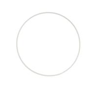 Armature Abat-Jour Cercle Rilsan Diamètre 20 Cm Blanc