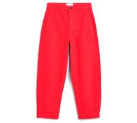 WORKWEAR CANVAS PANTALON BARREL | 100 % coton biologique - rouge (S)