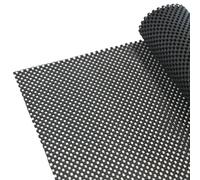 Armo® Tapis antidérapant Multifonction en PVC Noir 150 cm x 30 cm Tapis de Sol stratifié en Vinyle imperméable