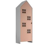 Armoire 1 porte Casami Bruges Comfy Rose Blanc G