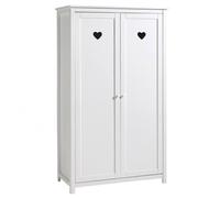Vipack Armoire 2 portes Amori AMKL1214 Blanc 190 cm