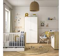 Galipette – Armoire 2 portes Arthur – Bois blanc