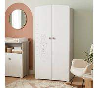 Armoire Chambre Bébé 2 Portes Teddy