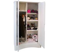Armoire 2 portes Fusion blanche