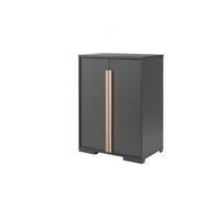 Armoire 2 Portes Pour Lit Gris