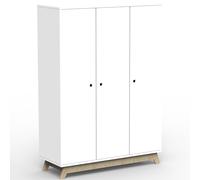 Armoire 3 portes Madavin (coloris au choix)