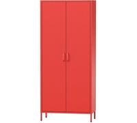 Armoire 80 cm Largeur Rouge - Jan Nowak