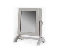 Armoire à bijoux avec miroir inclinable - Taupe - Rangement 54 bijoux