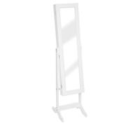 Armoire à bijoux ""Kristin"" blanc 37,2x145cm - Atmosphera Créateur d'intérieur