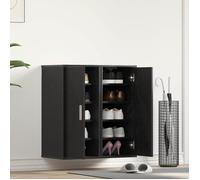 Armoire à chaussures - 2 pcs - Chêne noir - 32x35x70 cm - 5 étagères