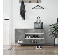Armoire à Chaussures Étagère Rangement Entrée Couloir Bois d'Ingénierie vidaXL