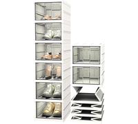 Armoire à chaussures pliable à 6 étagères pour un rangement élégant