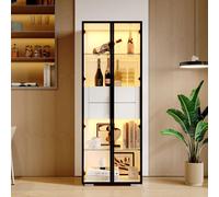 Armoire à chaussures - Rangement à chaussures - Meuble de rangement - Banc à chaussures - Meuble d'entrée - Blanc - Modèle haut, 160 cm