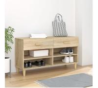 Armoire à chaussures - VIDAXL - Chêne Sonoma - Contemporain - Design - 102 cm