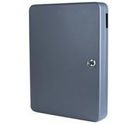 Armoire à clés pour 80 clés, gris foncé