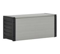 Armoire à déchets de jardin - vidaXL - Gris - Stockage compact - PVC et PP Gris G
