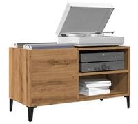 vidaXL Armoire à disques chêne artisanal 84,5x38x48 cm bois ingénierie multicolore
