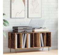 Armoire À Disques Vidaxl En Chêne Artisan De 100x38x48 Cm En Bois D'ingénierie