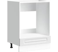 Armoire à four Kalmar blanc bois d'ingénierie