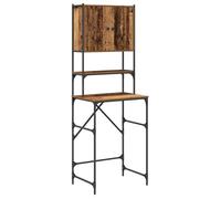 Armoire à lave-linge en bois - vidaXL - Bois ancien - 68x48.5x194 cm - Bois d'ingénierie - Espace de rangement
