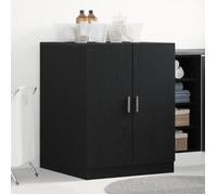 vidaXL Cabinet pour lave-linge, armoire moderne en bois d'ingénierie, chêne noir, 70,5x71,5x91,5 cm