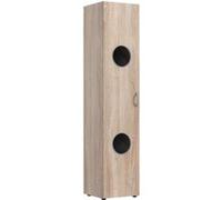 Pegane Armoire à linge - Chêne