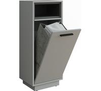 Armoire à linge Vicco Beatrice Gris/Anthracite 38x93cm avec poche intérieure amovible, Model 54897