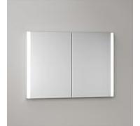 KEUCO SOMARIS Armoires de toilette encastrées au mur 2 portes, 1000mm, 14513002100, Couleur: Miroir