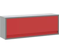 Armoire à outils avec stockage Rouge et Gris 100 x 25 x 35 cm