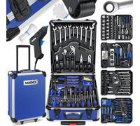 Armoire à outils bleue contenant 969 pièces