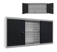 Armoire à Outils Murale Métal Cabinet Organisateur Rangement Stockage vidaXL