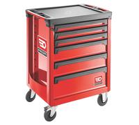 Chariot ROLL - FACOM - ROLL.6M3APB - 6 tiroirs - 3 modules par tiroir - Rouge