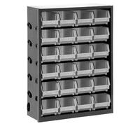 Armoire à tiroirs en métal murale pour rangement de petits objets à usage professionnel BRIXO - 6 étages
