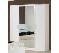Armoire à vêtements Designer Armoires à vêtements haute brillance Meubles Habitat Bois haute brillance