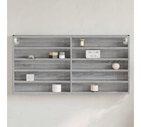 Armoire à Vitrine Buffet Rangement Salon Intérieur Bois d'Ingénierie vidaXL