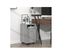 Armoire appoint à roues Sonoma gris 33x38x60 cm815853